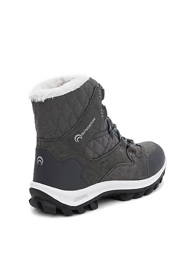 Жіночі черевики Outventure зі штучної шкіри сірі з підкладкою зі штучного хутра (122677-92) - фото 3 - Miraton