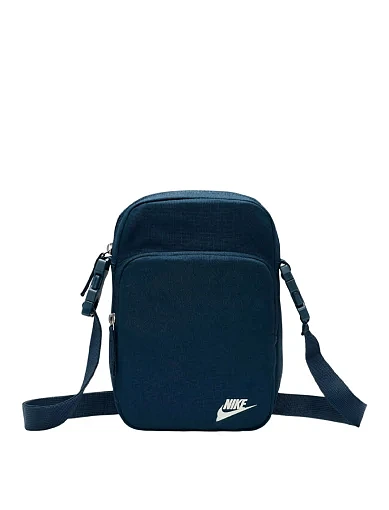 Чоловіча сумка через плече Nike тканинна синя з логотипом (DB0456-478) фото 1