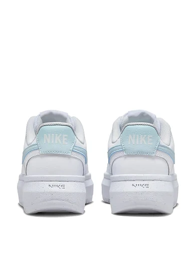 Жіночі кеди Nike Court Vision Alta з екошкіри білі (DZ5394-101) - фото 3 - Miraton