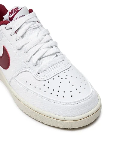 Жіночі кеди Nike Court Vision з екошкіри білі (DH3158-106) - фото 6 - Miraton