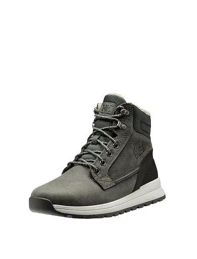 Чоловічі черевики Helly Hansen з нубуку сірі з підкладкою зі штучного хутра - фото 3 - Miraton