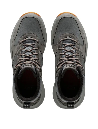 Чоловічі черевики Helly Hansen з нубуку сірі з підкладкою з текстилю - фото 5 - Miraton