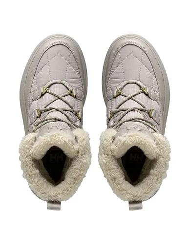 Женские ботинки Helly Hansen тканевые бежевые с подкладкой из искусственного меха - фото 5 - Miraton