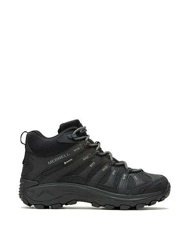 Чоловічі черевики Merrell Claypool 2 Sport Mid шкіряні чорні з підкладкою зі штучного хутра фото 1