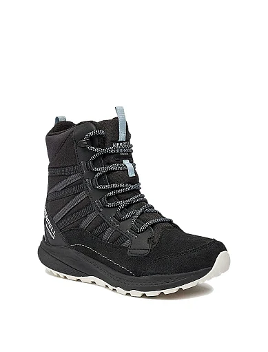 Жіночі черевики Merrell Bravada Edge 2 Thermo Mid замшеві чорні з підкладкою з текстилю (J036804 ) - фото 3 - Miraton