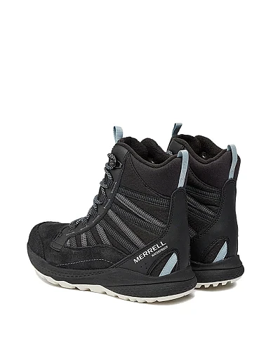 Жіночі черевики Merrell Bravada Edge 2 Thermo Mid замшеві чорні з підкладкою з текстилю (J036804 ) - фото 4 - Miraton