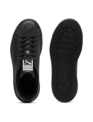 Жіночі кеди PUMA Lajla Sneakers з екошкіри чорні (397735-02) - фото 6 - Miraton
