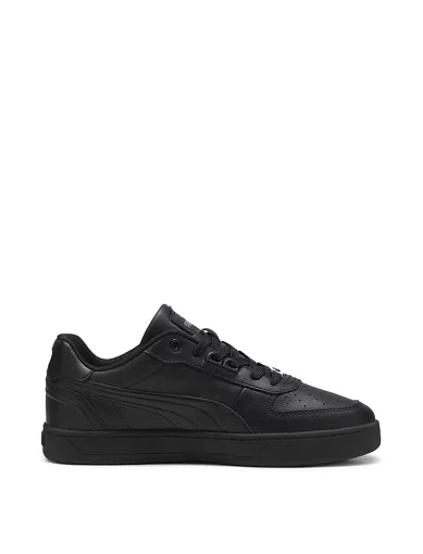 Жіночі кеди PUMA Caven 2.0 Mid Lux Trainers з екошкіри чорні (395016-01) фото 1