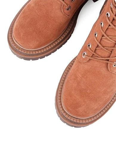 Жіночі черевики Attizzare велюрові коричневі (629 8305) - фото 5 - Miraton