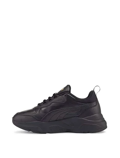 Женские кроссовки PUMA Cassia SL из экокожи черные - фото 3 - Miraton