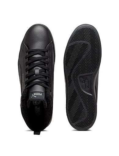 Чоловічі черевики PUMA Smash 3.0 L з екошкіри чорні - фото 9 - Miraton