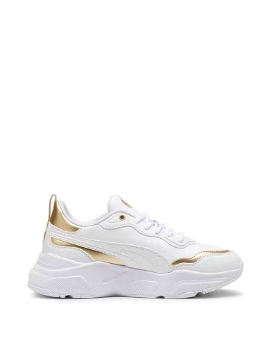 Жіночі кросівки PUMA Cassia Rose з екошкіри білі (397802-01) фото 1