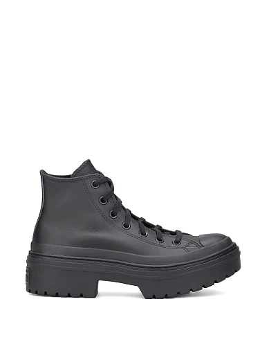 Жіночі кеди Converse CHUCK TAYLOR ALL STAR LUGGED HEEL шкіряні чорні (A10369C) фото 1