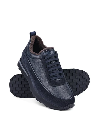 Чоловічі кросівки MIRATON замшеві - фото 2 - Miraton