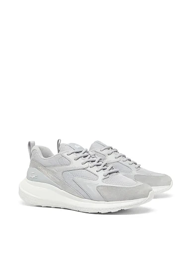 Чоловічі кросівки Lacoste L003 Evo зі штучної шкіри сірі - фото 2 - Miraton
