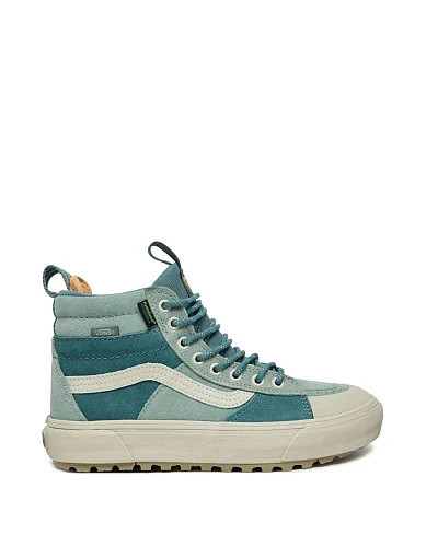 Жіночі черевики Vans MTE Sk8-Hi Waterproof замшеві зелені (VN000CVTGRN1) фото 1