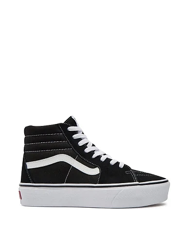 Жіночі черевики Vans Sk8-Hi замшеві чорні (VN0A3TKN6BT1) фото 1
