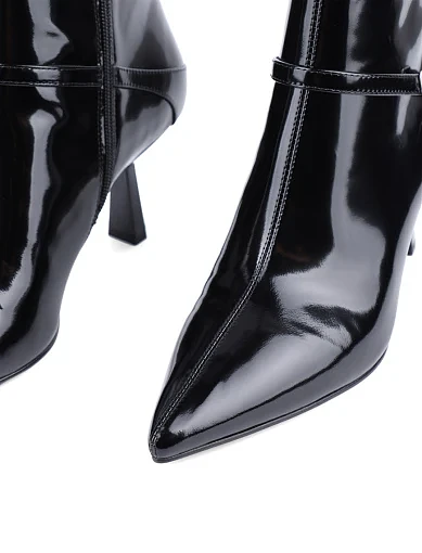 Жіночі черевики MiaMay з масляної шкіри чорні з підкладкою з байки (MA67306-12-1) - фото 5 - Miraton