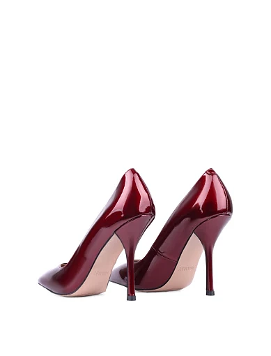 Жіночі туфлі MiaMay лакові бордові (MP925-2-5) - фото 4 - Miraton