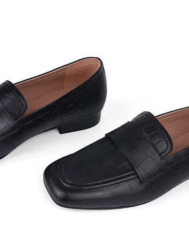 Жіночі сліпери Attizzare шкіряні чорні чорні (JR1001-15) - фото 5 - Miraton