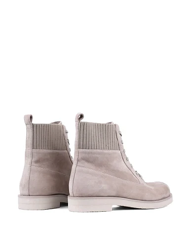 Жіночі черевики MIRATON велюрові бежеві (JR1031-5A) - фото 4 - Miraton