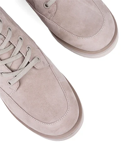 Жіночі черевики MIRATON велюрові бежеві (JR1031-5A) - фото 5 - Miraton