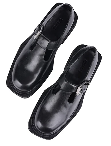 Жіночі туфлі MIRATON  шкіряні чорні (5288-502-N1168) - фото 6 - Miraton