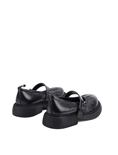 Жіночі туфлі Attizzare шкіряні чорні (2380-92) - фото 4 - Miraton