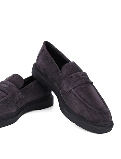 Жіночі сліпери Attizzare велюрові сірі (PF3201-1) - фото 2 - Miraton