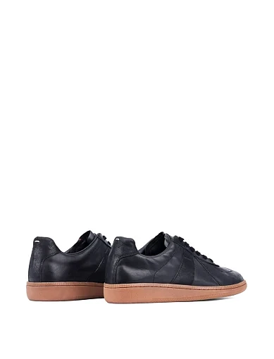 Жіночі кеди MIRATON шкіряні чорні шкіряні (2406-6) - фото 3 - Miraton