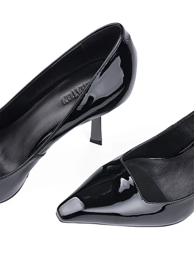 Жіночі туфлі MIRATON лакові чорні (GT20566-011-F442) - фото 5 - Miraton