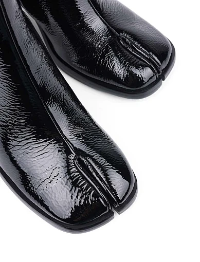 Жіночі черевики MIRATON лакові чорні з підкладкою з байки (GT20569-022-QP381) - фото 5 - Miraton