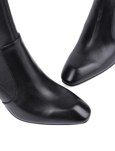Жіночі черевики MIRATON шкіряні чорні з підкладкою з натуральної шкіри (GT20590-04-1) - фото 5 - Miraton