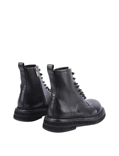 Жіночі черевики MIRATON шкіряні чорні з підкладкою з натуральної шкіри (WS2050-2) - фото 4 - Miraton