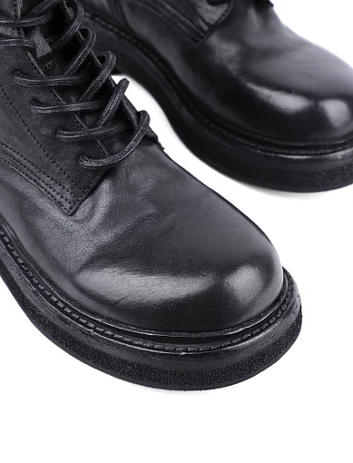 Жіночі черевики MIRATON шкіряні чорні з підкладкою з натуральної шкіри (WS2050-2) - фото 5 - Miraton