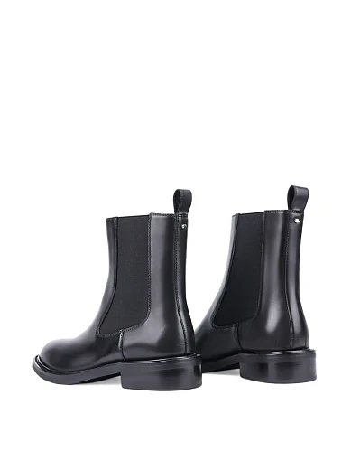 Жіночі черевики Attizzare шкіряні чорні з підкладкою з байки (366T-0651-N04) - фото 4 - Miraton