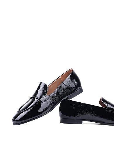 Жіночі сліпери Attizzare з наплака чорні (8108S-01-H168) - фото 2 - Miraton