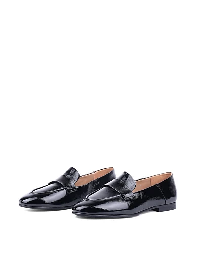 Жіночі сліпери Attizzare з наплака чорні (8108S-01-H168) - фото 3 - Miraton