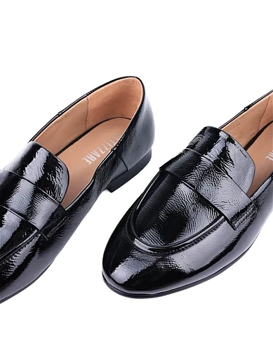 Жіночі сліпери Attizzare з наплака чорні (8108S-01-H168) - фото 5 - Miraton