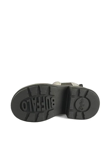 Жіночі черевики Buffalo зі штучної шкіри чорні з підкладкою зі штучного хутра (1270090) - фото 6 - Miraton