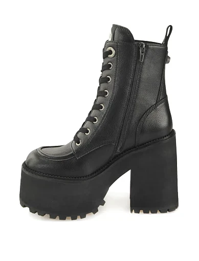 Жіночі черевики Buffalo зі штучної шкіри чорні з підкладкою з текстилю (1622373) - фото 2 - Miraton