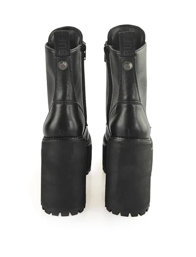 Жіночі черевики Buffalo зі штучної шкіри чорні з підкладкою з текстилю (1622373) - фото 6 - Miraton