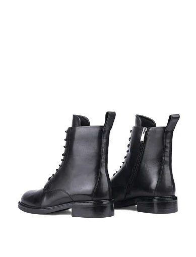 Жіночі черевики Attizzare шкіряні чорні з підкладкою з байки (2322-701-1) - фото 4 - Miraton