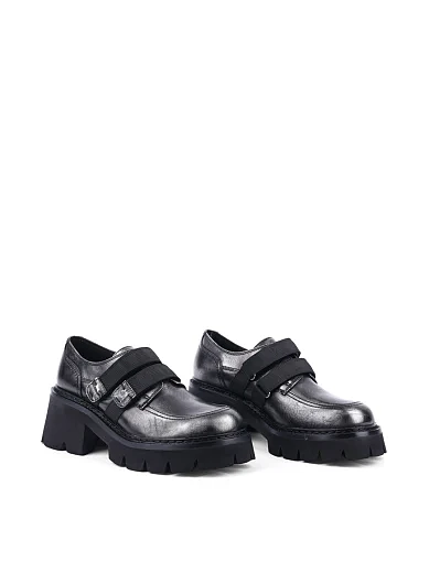 Жіночі туфлі MIRATON шкіряні бронзові (LT872-202-2) - фото 3 - Miraton