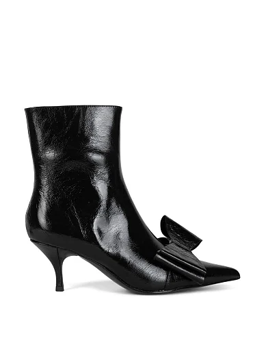 Жіночі черевики JEFFREY CAMPBELL BOW-TIE шкіряні чорні (BOW-TIE(JCD-190-29-02)) фото 1