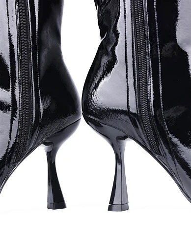 Жіночі черевики JEFFREY CAMPBELL зі штучної шкіри чорні (PLEASED(JCD-270-5-03)) - фото 2 - Miraton