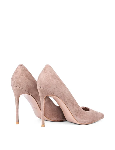 Жіночі туфлі MiaMay велюрові бежеві (YL3396-90) - фото 4 - Miraton