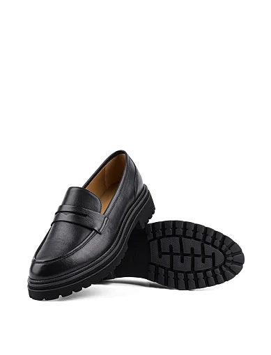 Жіночі туфлі Attizzare шкіряні чорні (AT3720A-200-777Q) - фото 2 - Miraton