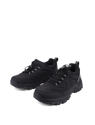 Чоловічі кросівки Keddo зі штучної шкіри чорні - фото 3 - Miraton