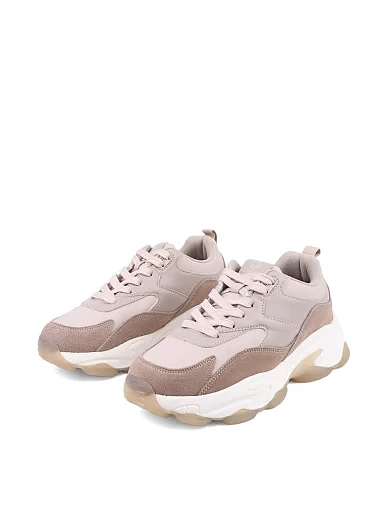 Жіночі кросівки Keddo з екошкіри бежеві (448154/01-04E) - фото 3 - Miraton